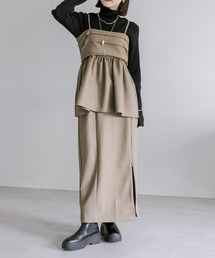 mystic | ビスチェキャミSETUP(ワンピース)