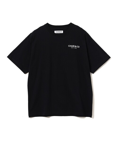 CHARI&CO（チャリアンドコー）の「CHARI&CO / KJI SKYLINE TEE（Tシャツ/カットソー・メンズ・ホワイト/ブラック・L/S/M/XL）」の6枚目の写真