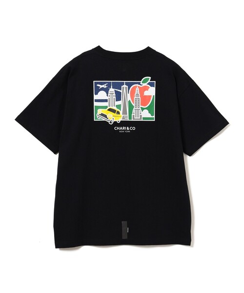 CHARI&CO（チャリアンドコー）の「CHARI&CO / KJI SKYLINE TEE（Tシャツ/カットソー・メンズ・ホワイト/ブラック・L/S/M/XL）」の12枚目の写真