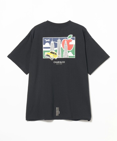 CHARI&CO（チャリアンドコー）の「CHARI&CO / KJI SKYLINE TEE（Tシャツ/カットソー・メンズ・ホワイト/ブラック・L/S/M/XL）」の21枚目の写真