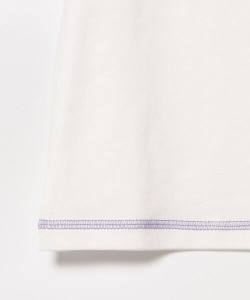 BEAMS mini(ビームスミニ)の「BEAMS mini / スマイル ロゴ Tシャツ 24SS(90~130cm)(Tシャツ/カットソー・キッズ・パープル系その他4/ケリーグリーン/ネイビー/オフホワイト・110/100/130/120/90)」の20枚目の写真