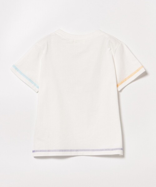BEAMS mini(ビームスミニ)の「BEAMS mini / スマイル ロゴ Tシャツ 24SS(90~130cm)(Tシャツ/カットソー・キッズ・パープル系その他4/ケリーグリーン/ネイビー/オフホワイト・110/100/130/120/90)」の21枚目の写真