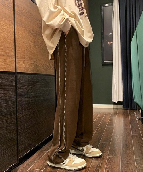 Ressaca（レサーカ）の「ハンドステッチ コーデュロイワイドイージーパンツ（その他パンツ・メンズ・オフホワイト/ブラウン/ブラック・XL/M/L）」の6枚目の写真