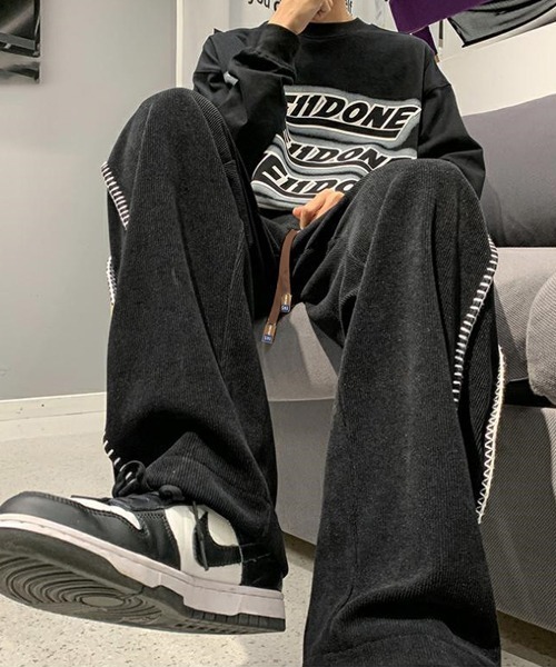 Ressaca（レサーカ）の「ハンドステッチ コーデュロイワイドイージーパンツ（その他パンツ・メンズ・オフホワイト/ブラウン/ブラック・XL/M/L）」の18枚目の写真