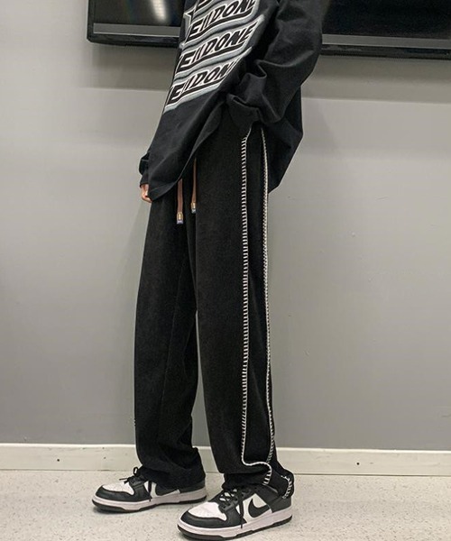 Ressaca（レサーカ）の「ハンドステッチ コーデュロイワイドイージーパンツ（その他パンツ・メンズ・オフホワイト/ブラウン/ブラック・XL/M/L）」の21枚目の写真