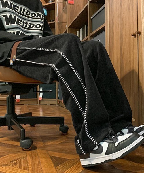 Ressaca（レサーカ）の「ハンドステッチ コーデュロイワイドイージーパンツ（その他パンツ・メンズ・オフホワイト/ブラウン/ブラック・XL/M/L）」の17枚目の写真