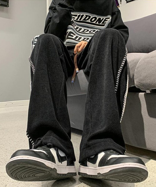 Ressaca（レサーカ）の「ハンドステッチ コーデュロイワイドイージーパンツ（その他パンツ・メンズ・オフホワイト/ブラウン/ブラック・XL/M/L）」の19枚目の写真