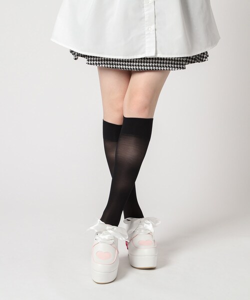 cs T&P(シーエスティーアンドピー)の「◆厚底キラキラハート付きパンプス(パンプス・レディース・ホワイト/ブラック・M/LL/L/S)」の21枚目の写真