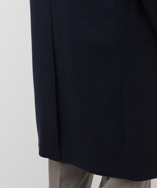 PIACENZA（ピアチェンツァ）の「【PIACENZA / ピアチェンツァ】ウール/カシミヤ ダブル チェスターコート（チェスターコート・メンズ・ネイビー・44/42/46/50/48）」の16枚目の写真
