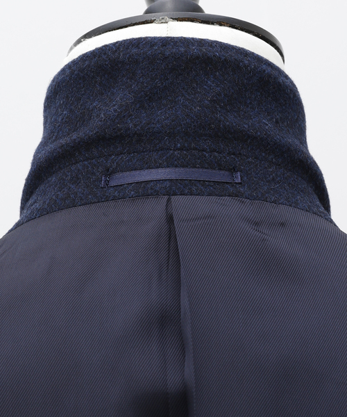 PIACENZA（ピアチェンツァ）の「【PIACENZA / ピアチェンツァ】ウール/カシミヤ ダブル チェスターコート（チェスターコート・メンズ・ネイビー・44/42/46/50/48）」の21枚目の写真