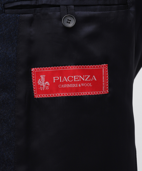 PIACENZA（ピアチェンツァ）の「【PIACENZA / ピアチェンツァ】ウール/カシミヤ ダブル チェスターコート（チェスターコート・メンズ・ネイビー・44/42/46/50/48）」の22枚目の写真