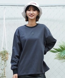 adidas/アディダス ロンT オーバーサイズ クルーネック ルーズフィット JSY07