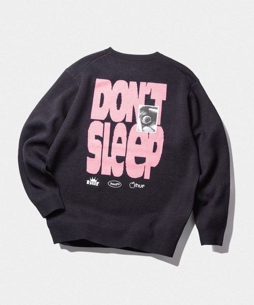 HUF（ハフ）の「COUSIN OF DEATH SWEATER / HUF ニット セーター