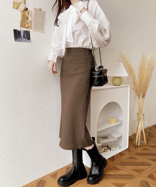 セール】やわらかストレッチ素材 動けるタイトスカート（スカート