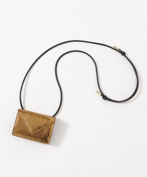 HEREIAM（ヘレイアム）の「【HEREIAM】ショルダーパース（財布・レディース・ライトベージュ/その他9/ブラック・FREE）」の2枚目の写真