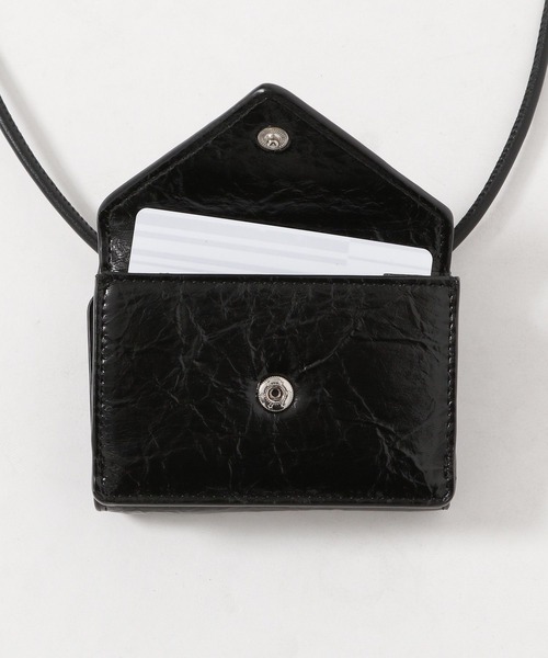 HEREIAM（ヘレイアム）の「【HEREIAM】ショルダーパース（財布・レディース・ライトベージュ/その他9/ブラック・FREE）」の6枚目の写真