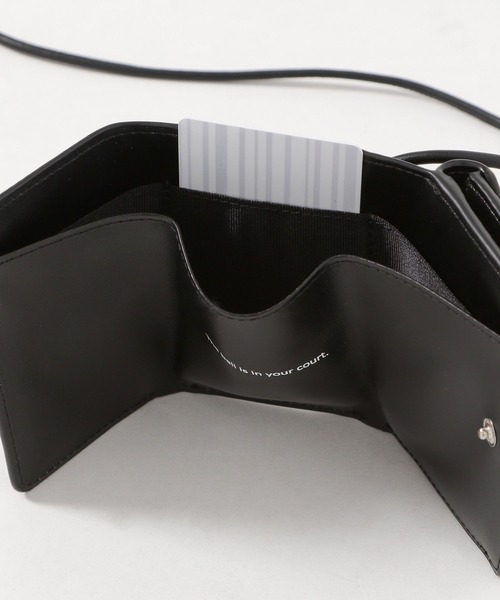 HEREIAM（ヘレイアム）の「【HEREIAM】ショルダーパース（財布・レディース・ライトベージュ/その他9/ブラック・FREE）」の8枚目の写真