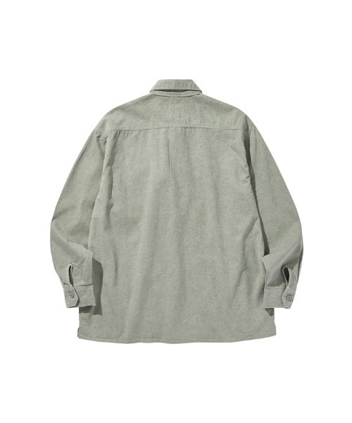 LIBERE（リベーレ）の「LF WORK SHIRT（シャツ/ブラウス・メンズ・ブルー/オリーブ・LARGE/MEDIUM/SMALL）」の7枚目の写真