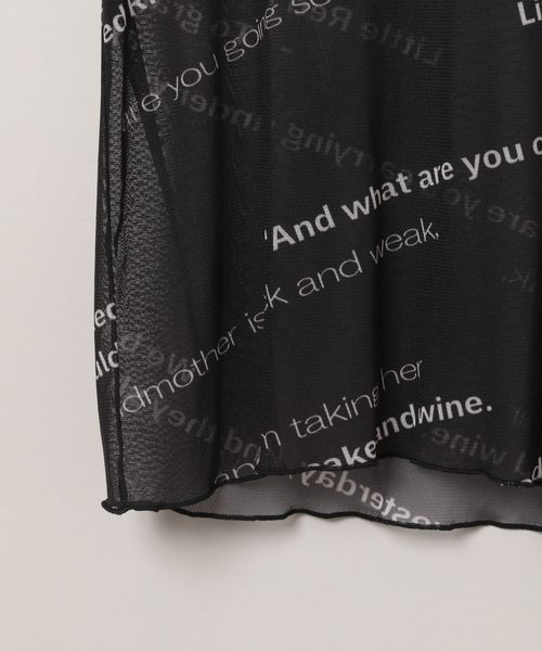 JEANASIS(ジーナシス)の「バイアスロゴシアーLS TEE/104706(Tシャツ/カットソー・レディース・ブラック系その他/グレー系その他/ホワイト系その他/レッド系その他・FREE)」の14枚目の写真