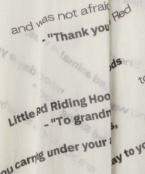 JEANASIS(ジーナシス)の「バイアスロゴシアーLS TEE/104706(Tシャツ/カットソー・レディース・ブラック系その他/グレー系その他/ホワイト系その他/レッド系その他・FREE)」の19枚目の写真