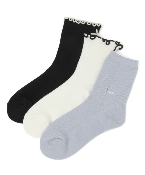 GLOBAL WORK（グローバルワーク）の「消臭アソート3Pソックス/989903（ソックス/靴下・キッズ・その他1/その他2/その他3/オフホワイト/ホワイト系その他2/ホワイト/ホワイト系その他/ホワイト系その他3・X-LARGE/MEDIUM/LARGE）」の8枚目の写真