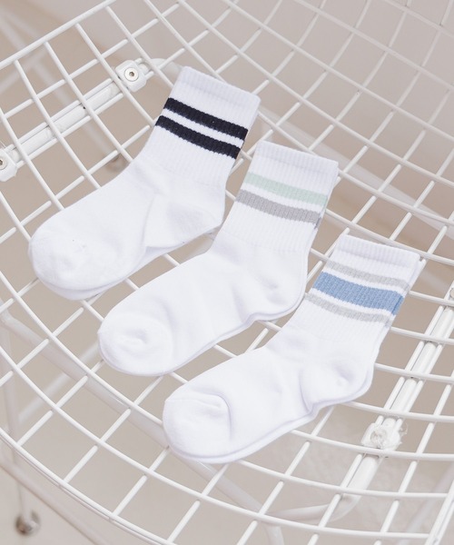 GLOBAL WORK（グローバルワーク）の「消臭アソート3Pソックス/989903（ソックス/靴下・キッズ・その他1/その他2/その他3/オフホワイト/ホワイト系その他2/ホワイト/ホワイト系その他/ホワイト系その他3・X-LARGE/MEDIUM/LARGE）」の4枚目の写真