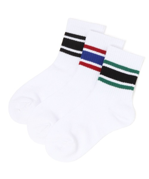 GLOBAL WORK（グローバルワーク）の「消臭アソート3Pソックス/989903（ソックス/靴下・キッズ・その他1/その他2/その他3/オフホワイト/ホワイト系その他2/ホワイト/ホワイト系その他/ホワイト系その他3・X-LARGE/MEDIUM/LARGE）」の5枚目の写真