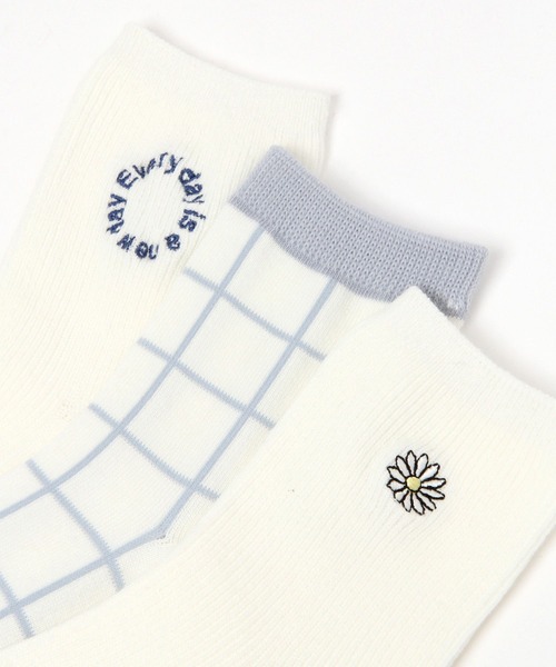 GLOBAL WORK（グローバルワーク）の「消臭アソート3Pソックス/989903（ソックス/靴下・キッズ・その他1/その他2/その他3/オフホワイト/ホワイト系その他2/ホワイト/ホワイト系その他/ホワイト系その他3・X-LARGE/MEDIUM/LARGE）」の11枚目の写真