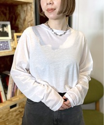 LEPSIM | シアーレイヤードロンT　990507(Tシャツ/カットソー)