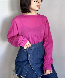 LEPSIM | シアーレイヤードロンT　990507(Tシャツ/カットソー)