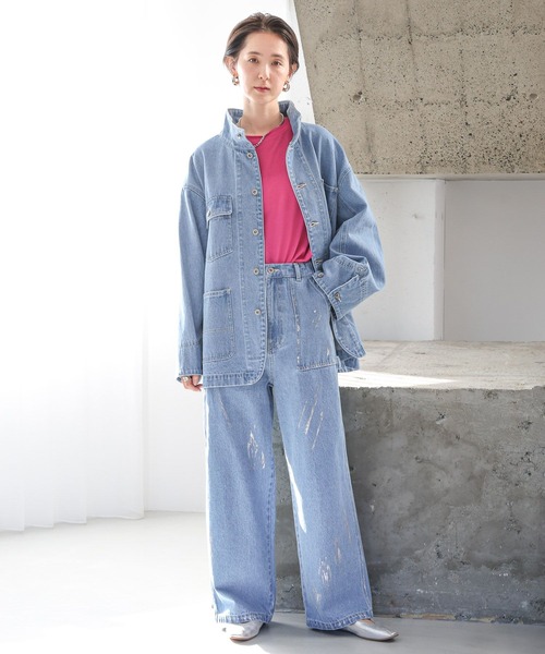 LEPSIM(レプシィム)の「シアーレイヤードロンT 990507(Tシャツ/カットソー・レディース・グレー/ライトグレー/ブルー/オフホワイト/ピンク・FREE)」の20枚目の写真