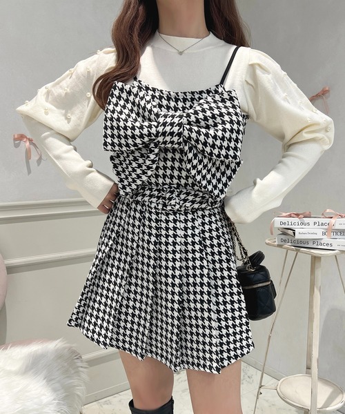 apres jour(アプレジュール)の「French girly collection パールスリーブニットプルオーバー【ZOZOTOWN限定アイテム】(ニット/セーター・レディース・グレー/ピンク/オフホワイト・X-LARGE/フリー)」の17枚目の写真