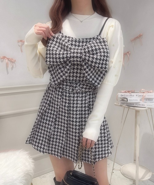 apres jour(アプレジュール)の「French girly collection パールスリーブニットプルオーバー【ZOZOTOWN限定アイテム】(ニット/セーター・レディース・グレー/ピンク/オフホワイト・X-LARGE/フリー)」の13枚目の写真