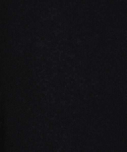 coen(コーエン)の「ラウンドヘムロングスリーブカットソー(Tシャツ/カットソー・レディース・ブラック/オフホワイト・M/L)」の3枚目の写真