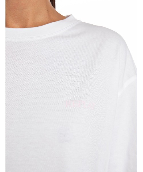 REPLAY(リプレイ)の「FAKE NEWSプリントジャージーTシャツ(Tシャツ/カットソー・レディース・ブラック/ホワイト・SMALL/MEDIUM/X-SMALL)」の7枚目の写真