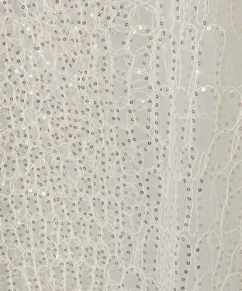 JEANASIS（ジーナシス）の「シシュウスパンコールキャミワンピース/105285（ワンピース・レディース・オフホワイト/ブラック/ライトグレー・FREE）」の11枚目の写真