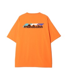 MANASTASH/マナスタッシュ/RE:POLY TEE SCHEME LOGO/リポリTシャツ スキームロゴ