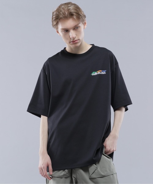 MANASTASH(マナスタッシュ)の「MANASTASH/マナスタッシュ/RE:POLY TEE SCHEME LOGO/リポリTシャツ スキームロゴ(Tシャツ/カットソー・メンズ・ホワイト/ブラック/オレンジ・M/L/XL/S)」の17枚目の写真