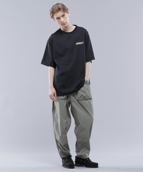 MANASTASH(マナスタッシュ)の「MANASTASH/マナスタッシュ/RE:POLY TEE SCHEME LOGO/リポリTシャツ スキームロゴ(Tシャツ/カットソー・メンズ・ホワイト/ブラック/オレンジ・M/L/XL/S)」の19枚目の写真