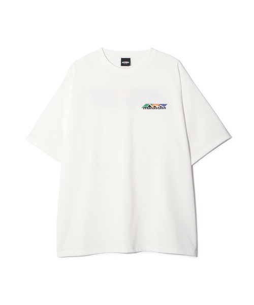 MANASTASH(マナスタッシュ)の「MANASTASH/マナスタッシュ/RE:POLY TEE SCHEME LOGO/リポリTシャツ スキームロゴ(Tシャツ/カットソー・メンズ・ホワイト/ブラック/オレンジ・M/L/XL/S)」の20枚目の写真