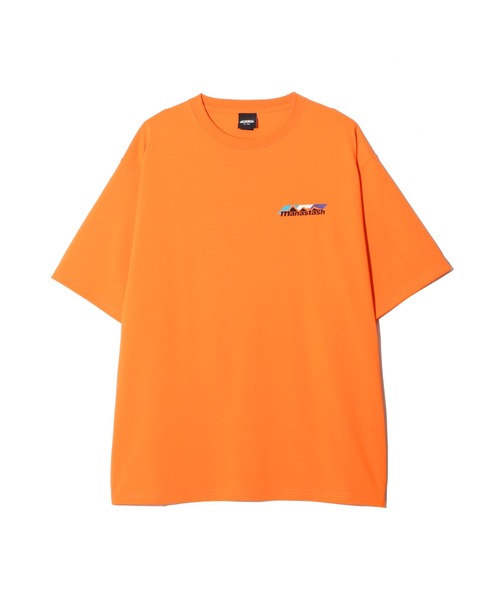 MANASTASH(マナスタッシュ)の「MANASTASH/マナスタッシュ/RE:POLY TEE SCHEME LOGO/リポリTシャツ スキームロゴ(Tシャツ/カットソー・メンズ・ホワイト/ブラック/オレンジ・M/L/XL/S)」の21枚目の写真