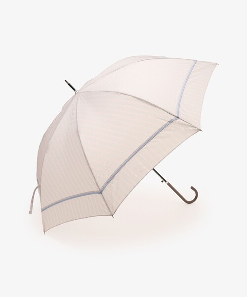 Afternoon Tea（アフタヌーンティー）の「ストライプ長傘 雨傘（長傘・レディース・ネイビー/グレー・ONE SIZE）」の2枚目の写真