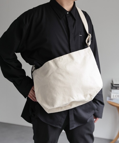 セール】【A4サイズ対応】ビッグキャンバスショルダーバッグ