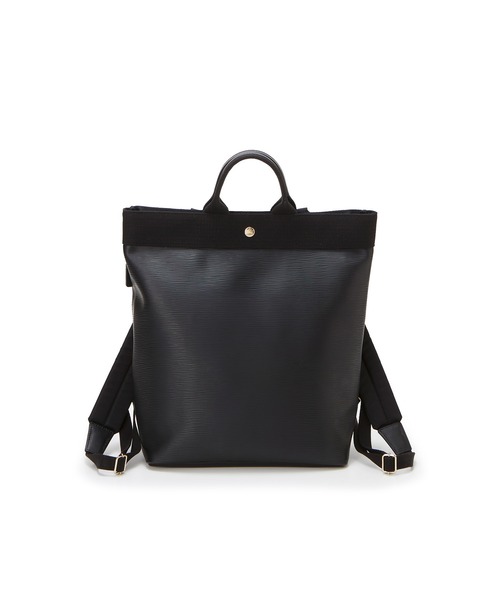 Breath TOPKAPI（ブレストプカピ）の「【Breath TOPKAPI】RIPPLE リプル A4 トート リュック / バックパック 撥水（バックパック/リュック・レディース・ベージュ系その他/ライトベージュ/アイボリー/ブラック・FREE）」の19枚目の写真