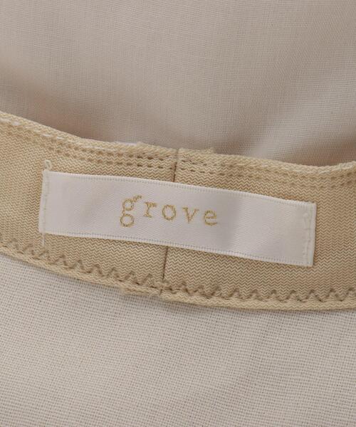 grove（グローブ）の「◆リボン付きバケットハット【UVカット・サイズ調整】（ハット・レディース・ブラック系4/アイボリー系4/ブラック/ベージュ系その他7・00）」の9枚目の写真