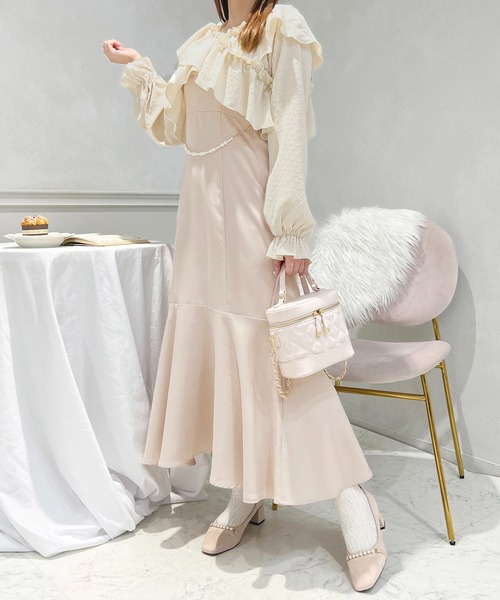 セール】フリルクロスブラウス【ZOZOTOWN限定アイテム】（シャツ