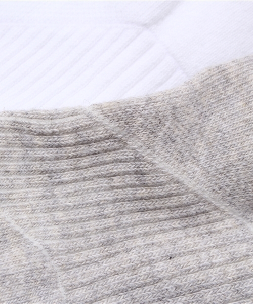 NIKE SPORTSWEAR（ナイキスポーツウェアー）の「ユニセックス 3足1組 ナイキ ソックス NIKE 3P COTTON CUSHION LOW SOCKS MOIST MNG SX4701（ソックス/靴下・レディース・ホワイト/マルチ/ブラック・27cm/24cm）」の7枚目の写真