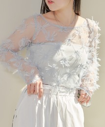 Chico | フラワーシアートップス(Tシャツ/カットソー)