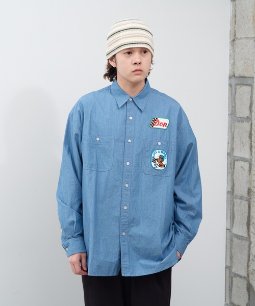 WHIMSIC(ウィムジック)の「【UNISEX】ニットメトロハット(ニットキャップ/ビーニー・メンズ・ブラック/ホワイト/ネイビー・FREE)」の6枚目の写真