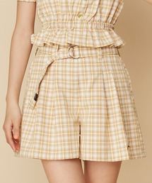 JENNI love | 【ウエスト調整可能】チェック柄キュロット(その他パンツ)